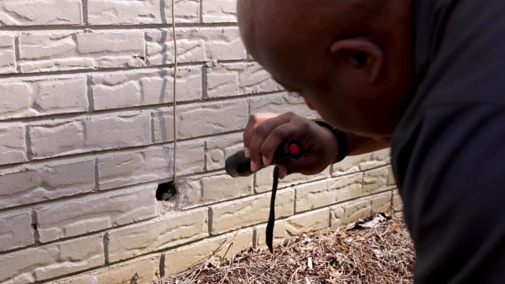 Exterior wall inspection