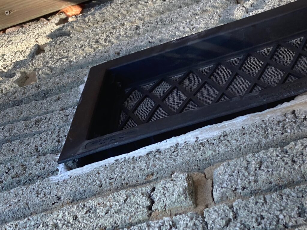 Rat entry point crawl space vente