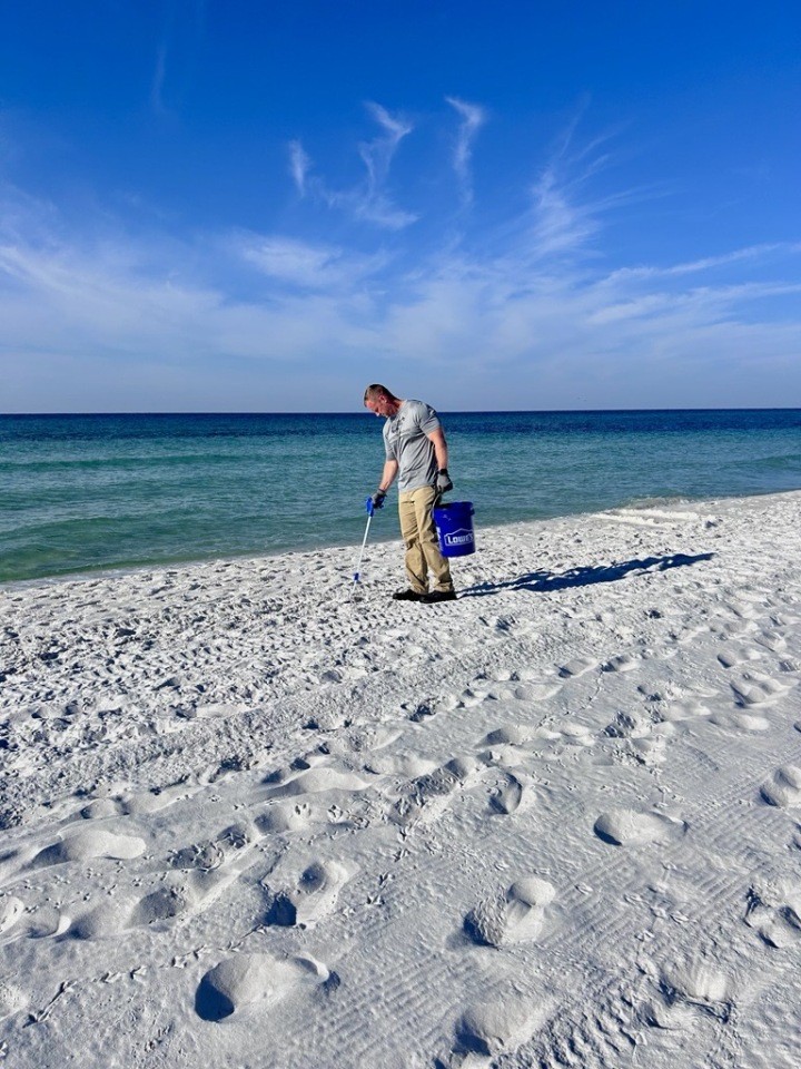beach cleanup