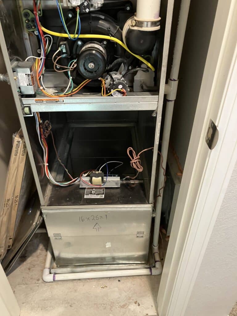 squirrel damage to hvac