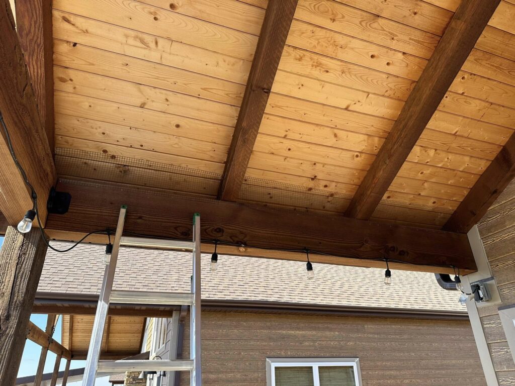 bird netting pigeon control cabin