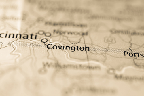 map showing northern kentucky