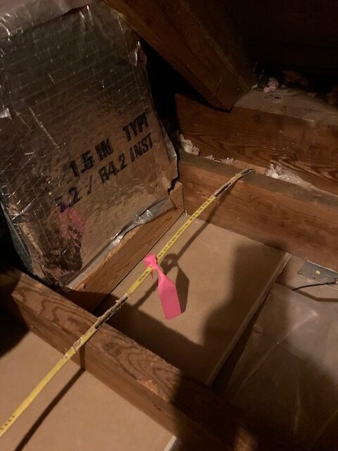 rodent gnawed wire in Attic Columbia MO